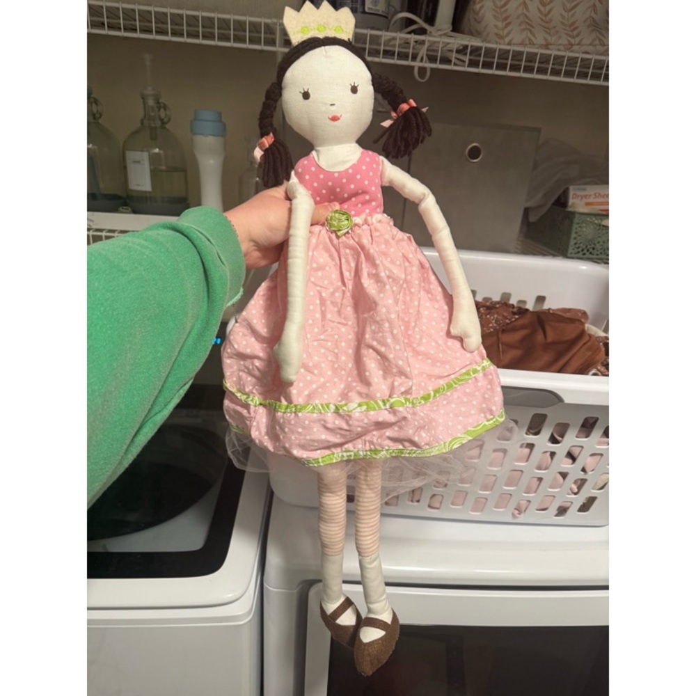 Pottery barn kids Princess and the pea Rag Doll